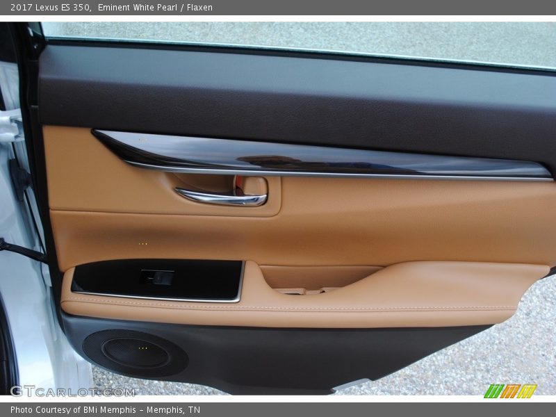 Eminent White Pearl / Flaxen 2017 Lexus ES 350