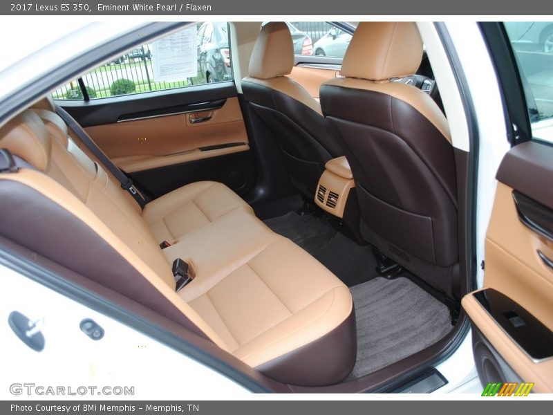 Eminent White Pearl / Flaxen 2017 Lexus ES 350