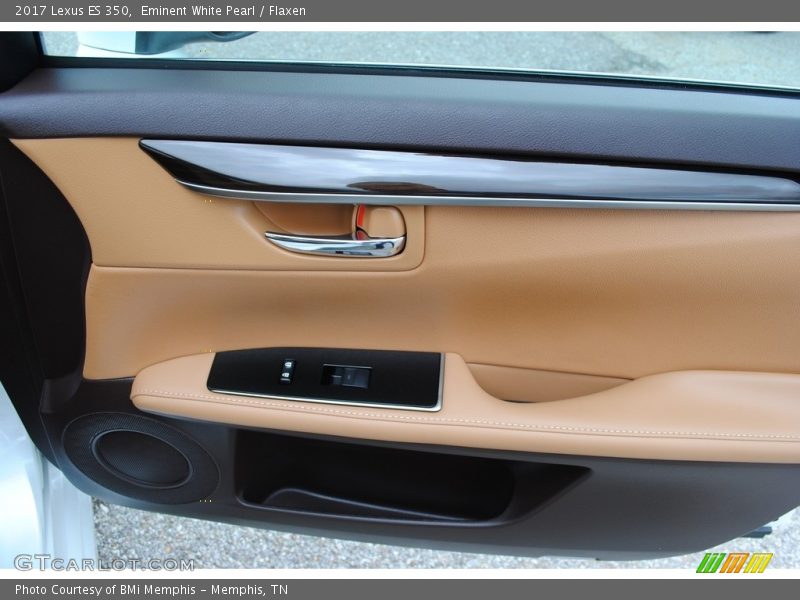 Eminent White Pearl / Flaxen 2017 Lexus ES 350