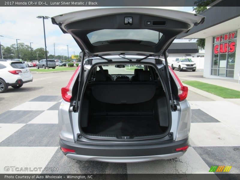 Lunar Silver Metallic / Black 2017 Honda CR-V EX-L