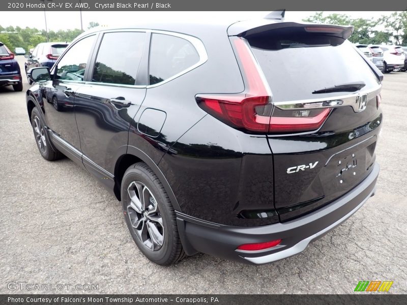 Crystal Black Pearl / Black 2020 Honda CR-V EX AWD