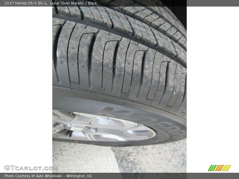 Lunar Silver Metallic / Black 2017 Honda CR-V EX-L