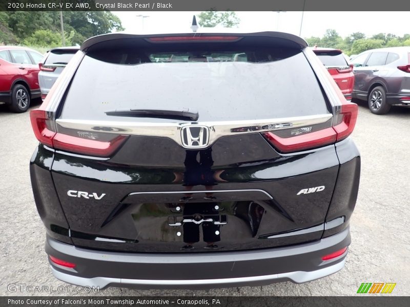 Crystal Black Pearl / Black 2020 Honda CR-V EX AWD