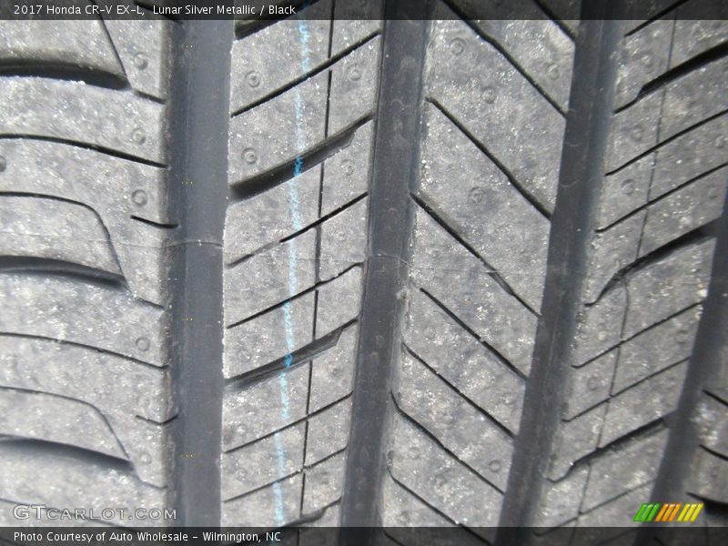 Lunar Silver Metallic / Black 2017 Honda CR-V EX-L