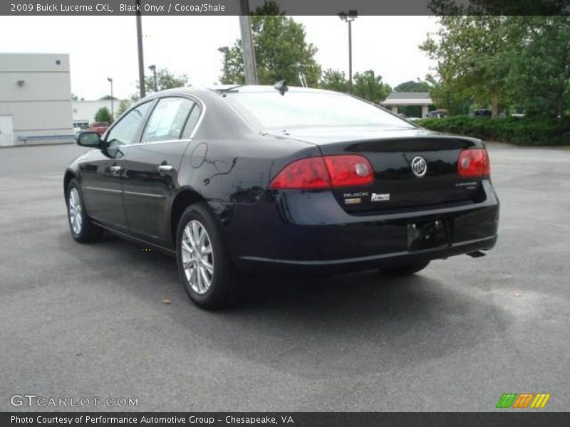 Black Onyx / Cocoa/Shale 2009 Buick Lucerne CXL