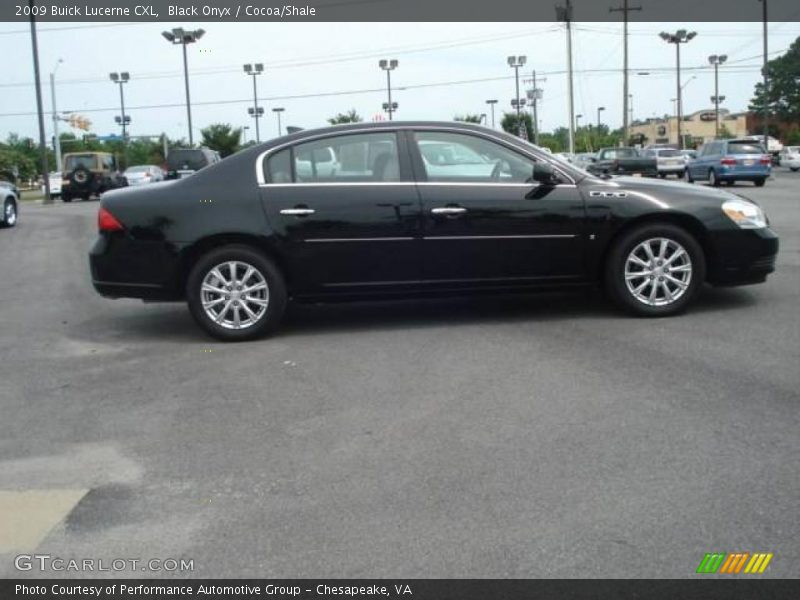 Black Onyx / Cocoa/Shale 2009 Buick Lucerne CXL