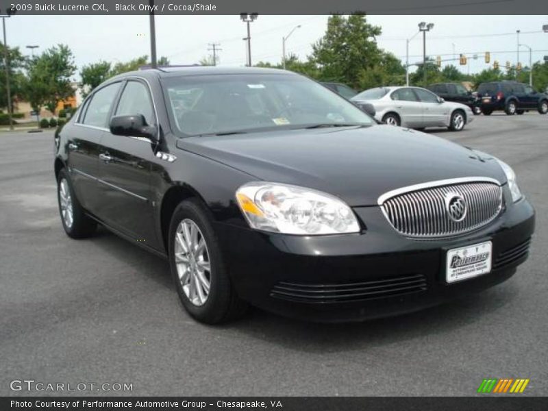 Black Onyx / Cocoa/Shale 2009 Buick Lucerne CXL