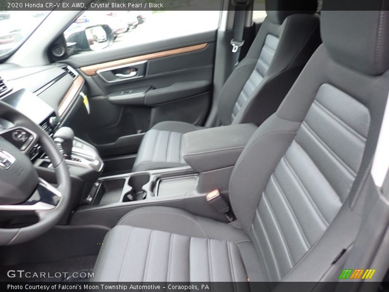 Crystal Black Pearl / Black 2020 Honda CR-V EX AWD