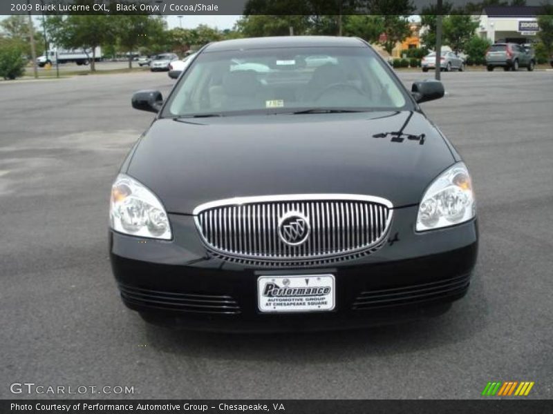 Black Onyx / Cocoa/Shale 2009 Buick Lucerne CXL