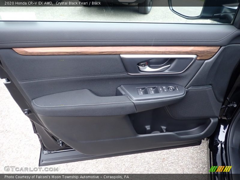 Crystal Black Pearl / Black 2020 Honda CR-V EX AWD