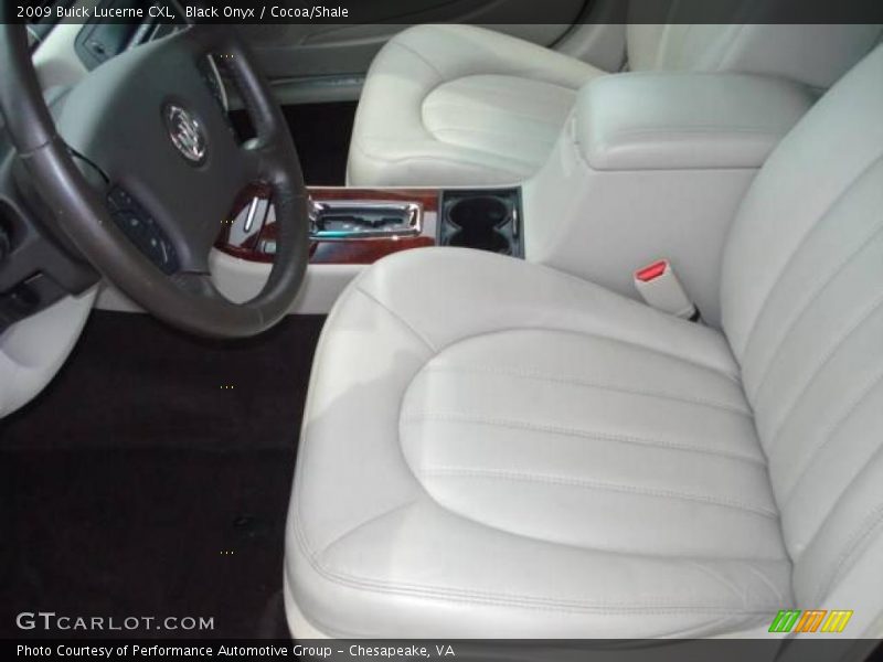 Black Onyx / Cocoa/Shale 2009 Buick Lucerne CXL