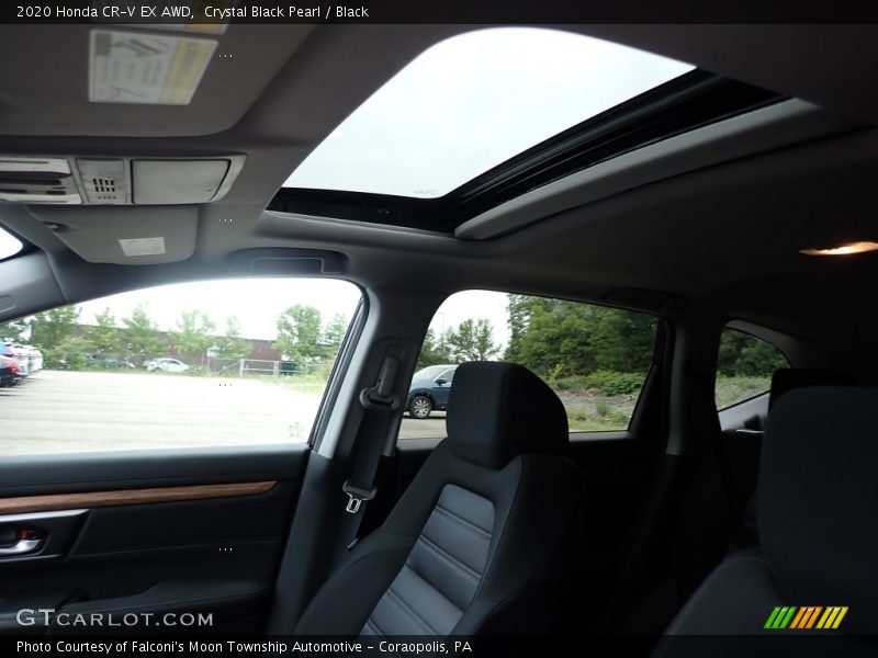 Crystal Black Pearl / Black 2020 Honda CR-V EX AWD