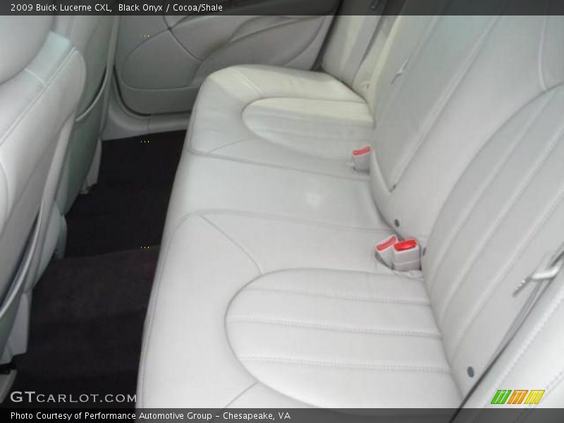 Black Onyx / Cocoa/Shale 2009 Buick Lucerne CXL