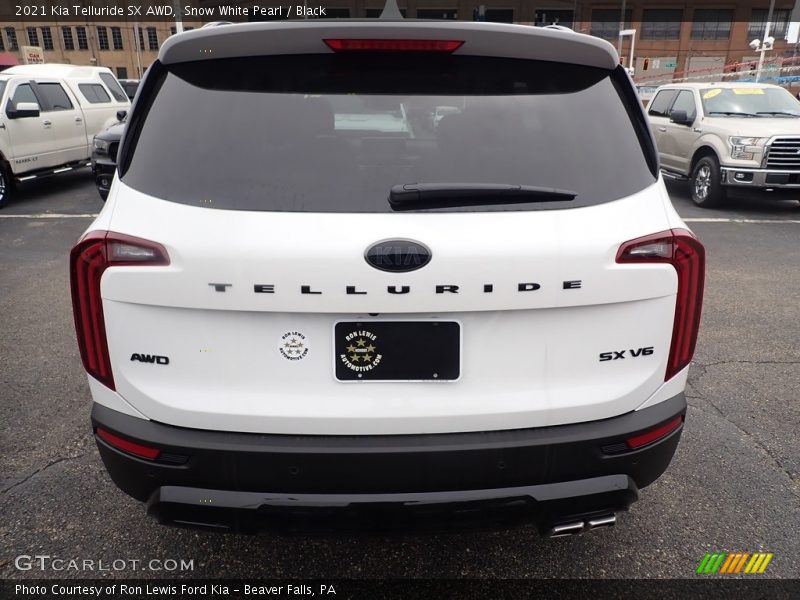 Snow White Pearl / Black 2021 Kia Telluride SX AWD