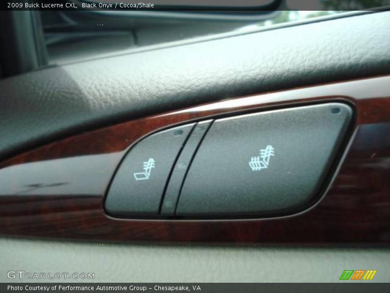 Black Onyx / Cocoa/Shale 2009 Buick Lucerne CXL