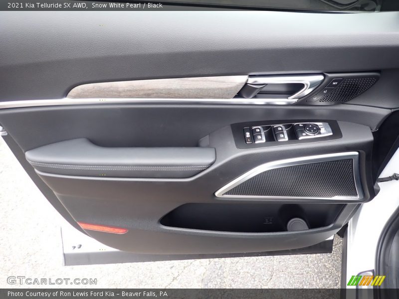 Door Panel of 2021 Telluride SX AWD