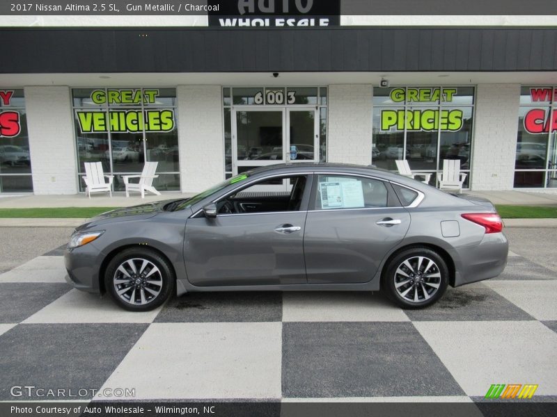 Gun Metallic / Charcoal 2017 Nissan Altima 2.5 SL