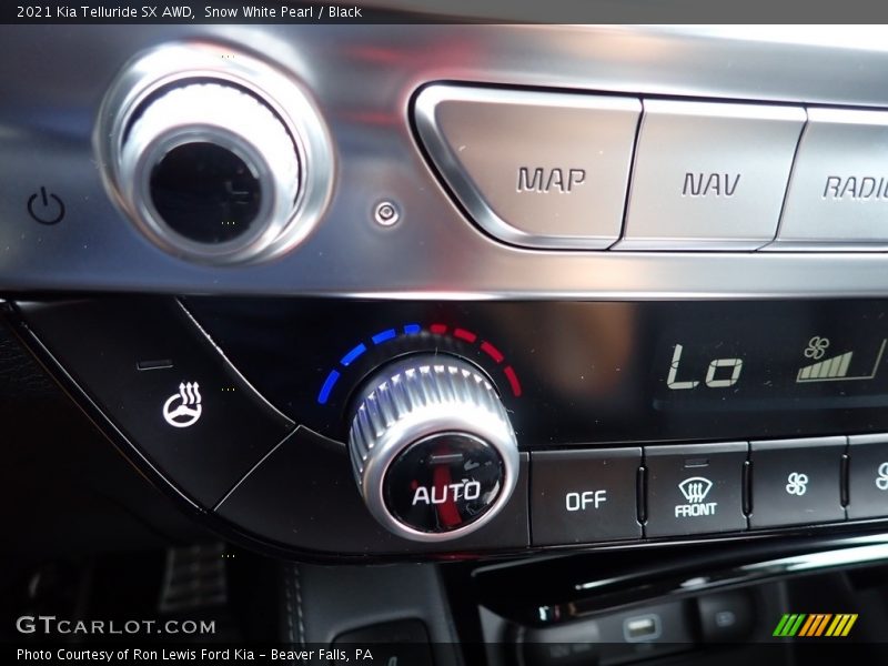 Controls of 2021 Telluride SX AWD