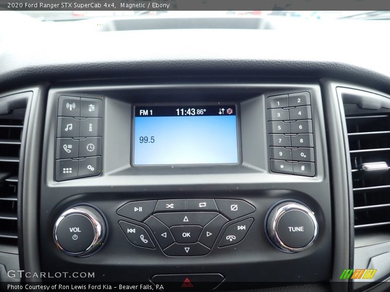 Magnetic / Ebony 2020 Ford Ranger STX SuperCab 4x4
