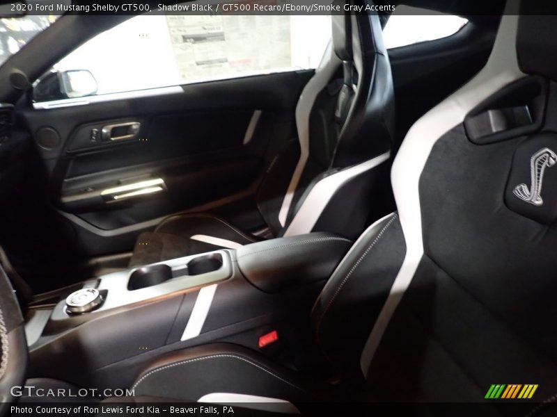 Front Seat of 2020 Mustang Shelby GT500