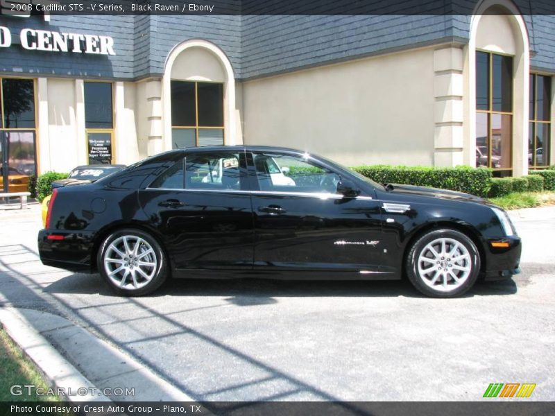 Black Raven / Ebony 2008 Cadillac STS -V Series