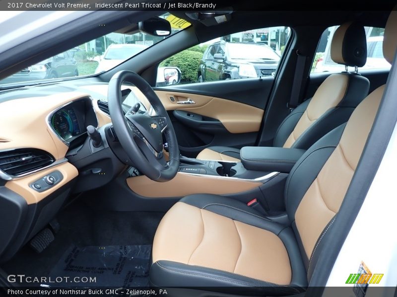 Iridescent Pearl Tricoat / Jet Black/Brandy 2017 Chevrolet Volt Premier