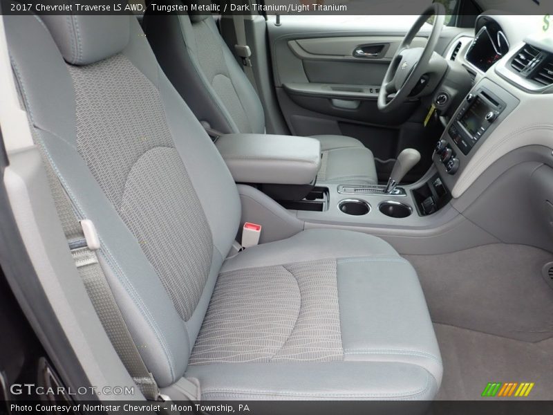Tungsten Metallic / Dark Titanium/Light Titanium 2017 Chevrolet Traverse LS AWD