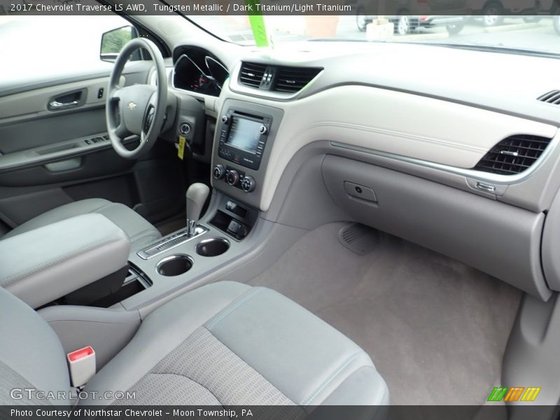 Tungsten Metallic / Dark Titanium/Light Titanium 2017 Chevrolet Traverse LS AWD