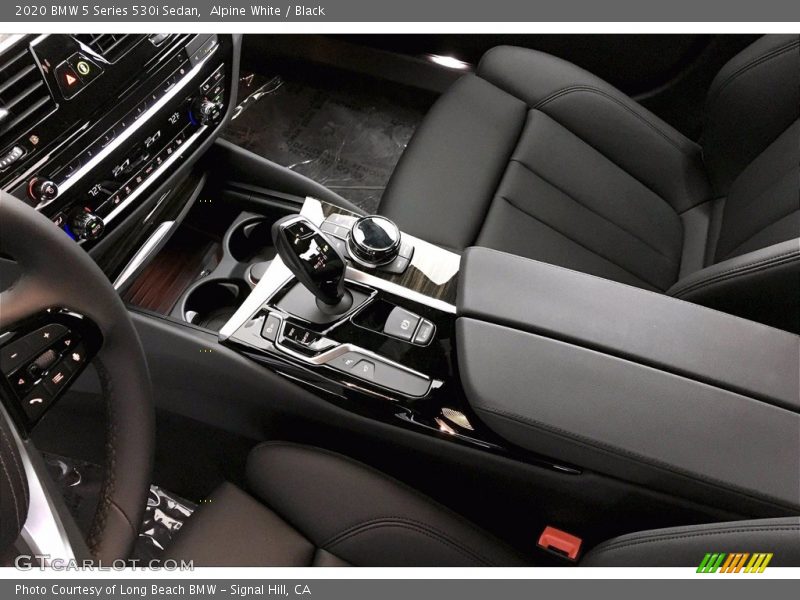 Alpine White / Black 2020 BMW 5 Series 530i Sedan