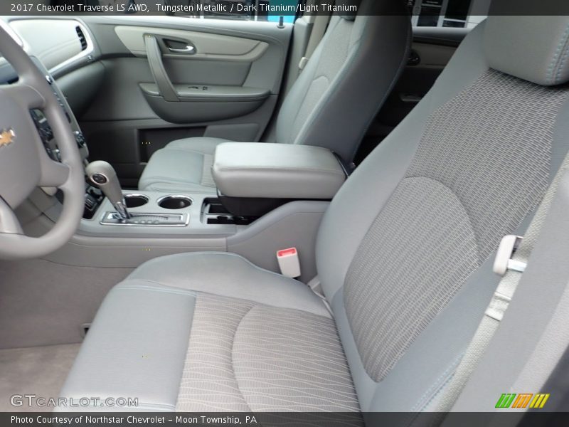 Tungsten Metallic / Dark Titanium/Light Titanium 2017 Chevrolet Traverse LS AWD