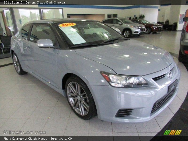 Cement Gray / Dark Charcoal 2011 Scion tC