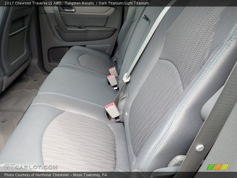 Tungsten Metallic / Dark Titanium/Light Titanium 2017 Chevrolet Traverse LS AWD