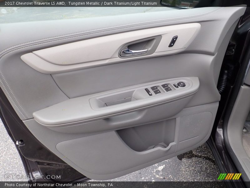 Tungsten Metallic / Dark Titanium/Light Titanium 2017 Chevrolet Traverse LS AWD
