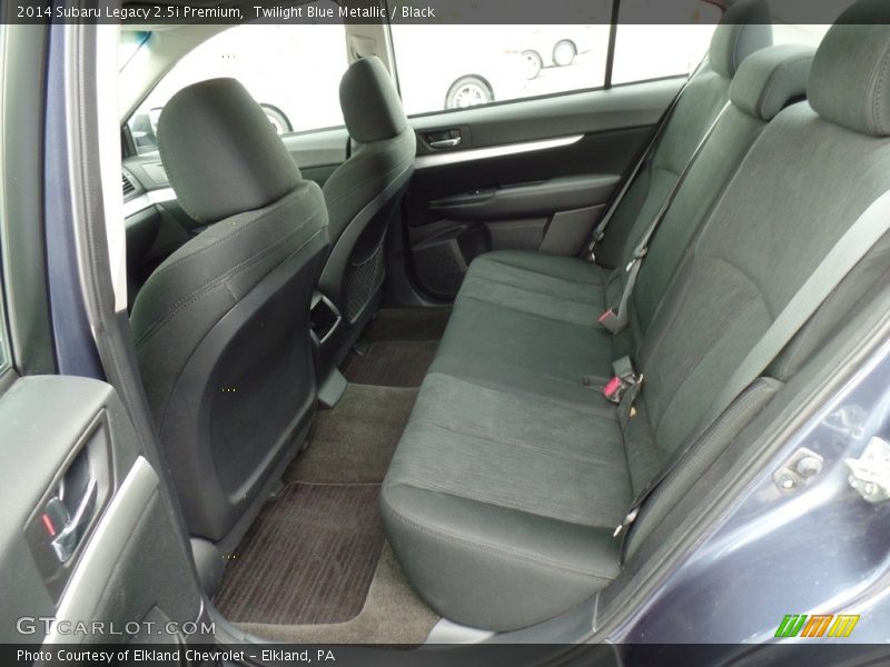 Twilight Blue Metallic / Black 2014 Subaru Legacy 2.5i Premium