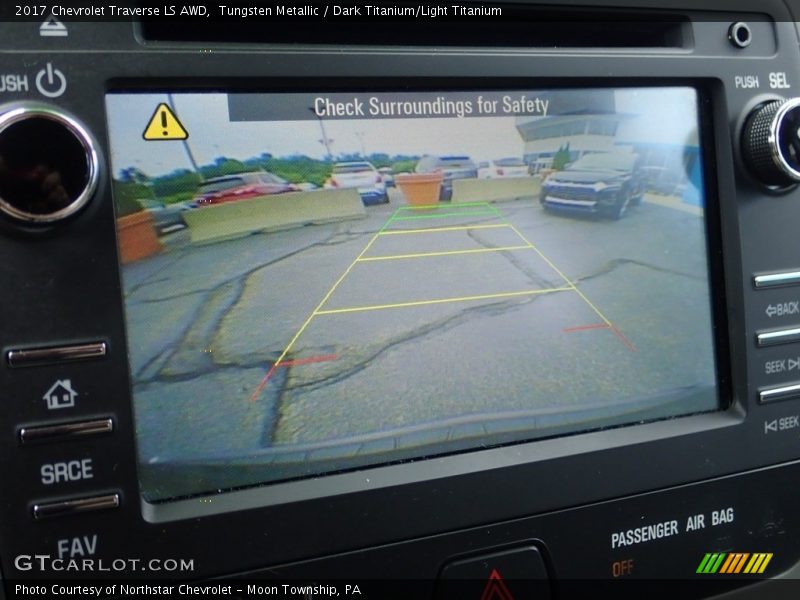 Tungsten Metallic / Dark Titanium/Light Titanium 2017 Chevrolet Traverse LS AWD
