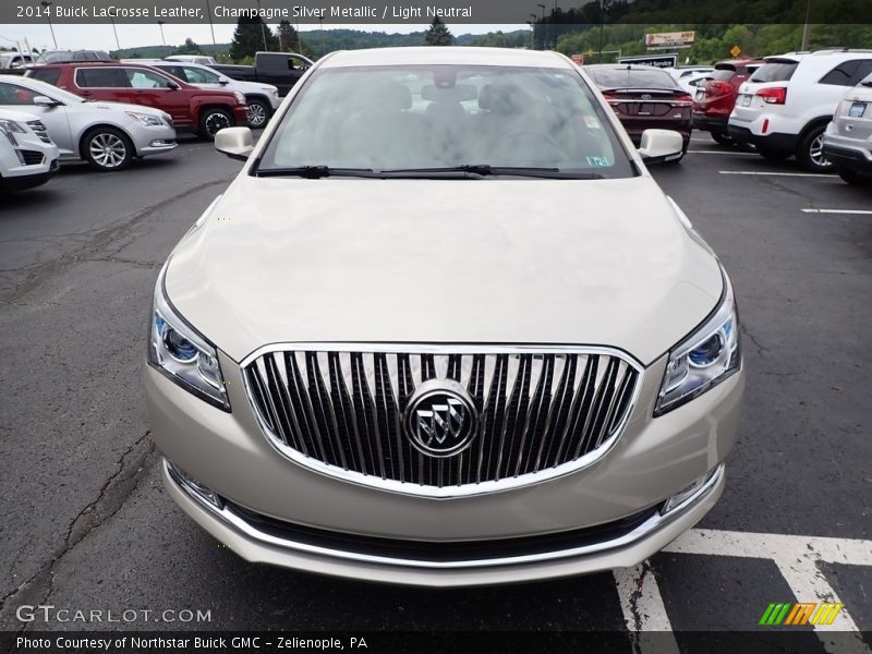 Champagne Silver Metallic / Light Neutral 2014 Buick LaCrosse Leather