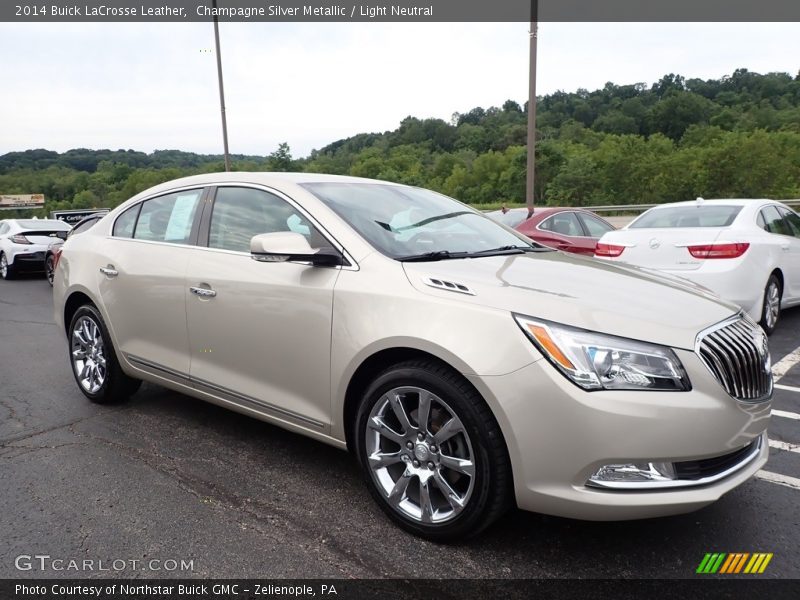 Champagne Silver Metallic / Light Neutral 2014 Buick LaCrosse Leather