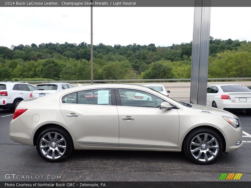 Champagne Silver Metallic / Light Neutral 2014 Buick LaCrosse Leather