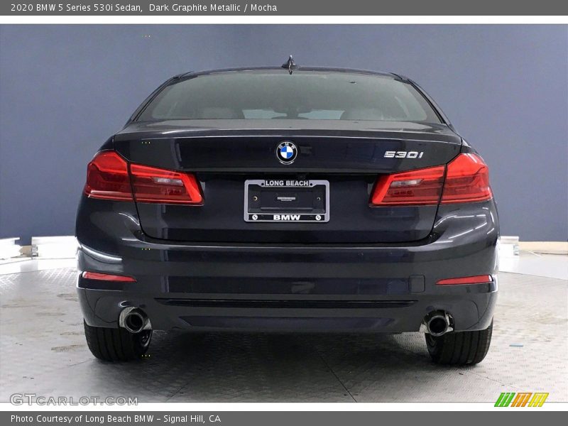 Dark Graphite Metallic / Mocha 2020 BMW 5 Series 530i Sedan