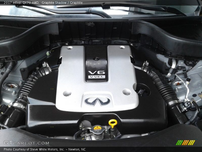  2017 QX70 AWD Engine - 3.7 Liter DOHC 24-Valve CVCTS V6