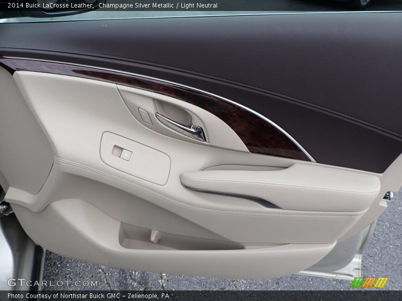 Champagne Silver Metallic / Light Neutral 2014 Buick LaCrosse Leather