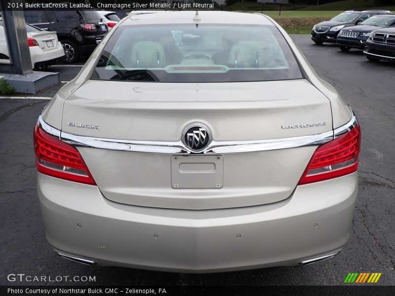 Champagne Silver Metallic / Light Neutral 2014 Buick LaCrosse Leather