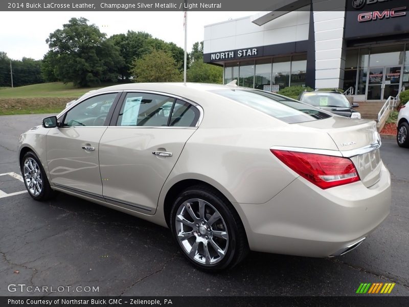 Champagne Silver Metallic / Light Neutral 2014 Buick LaCrosse Leather