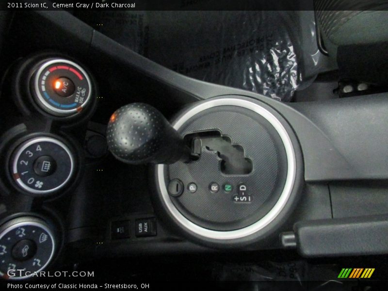Cement Gray / Dark Charcoal 2011 Scion tC