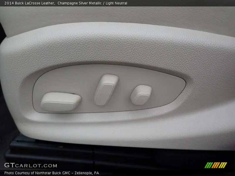 Champagne Silver Metallic / Light Neutral 2014 Buick LaCrosse Leather