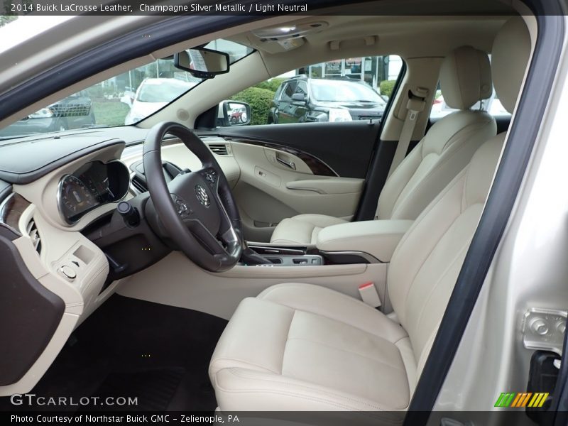 Champagne Silver Metallic / Light Neutral 2014 Buick LaCrosse Leather