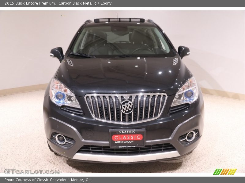 Carbon Black Metallic / Ebony 2015 Buick Encore Premium