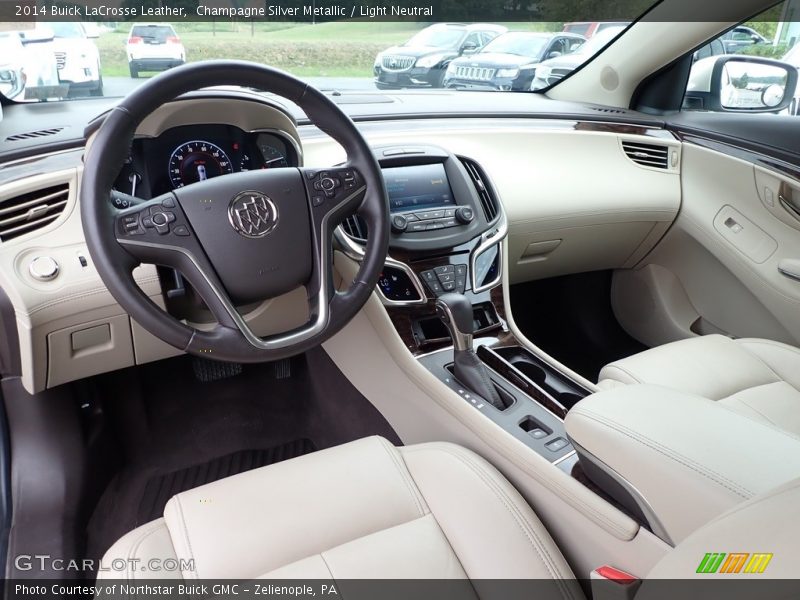 Champagne Silver Metallic / Light Neutral 2014 Buick LaCrosse Leather