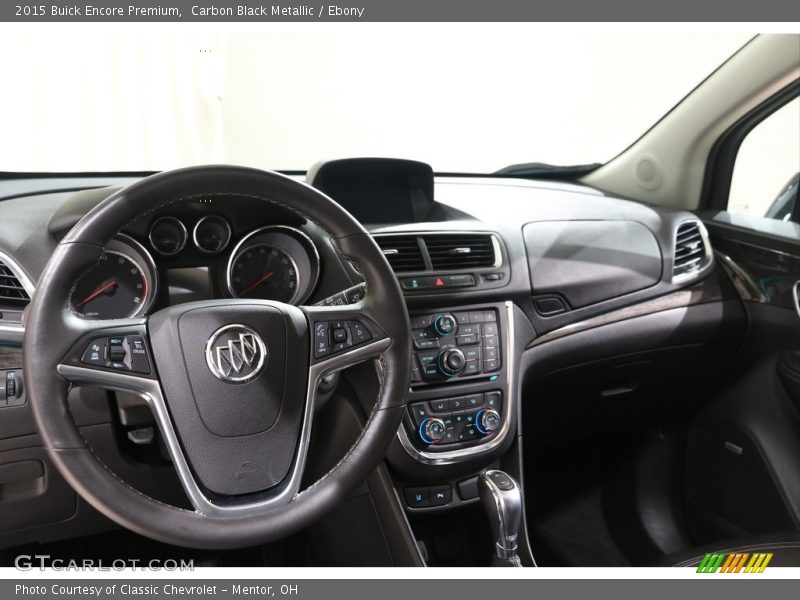 Carbon Black Metallic / Ebony 2015 Buick Encore Premium