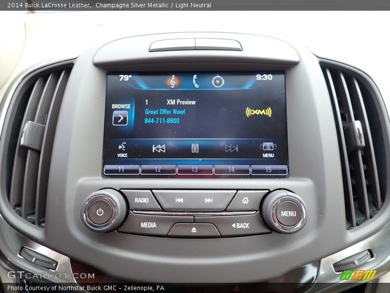 Champagne Silver Metallic / Light Neutral 2014 Buick LaCrosse Leather